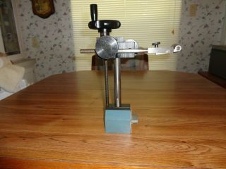 Vintage Brown & Sharpe Magnetic Base Indicator Holder 786 - J