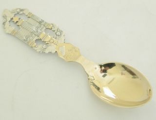 Vintage Danish Sterling Silver 1926 Christmas Spoon A Michelsen Hans Tegner