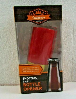 Shotgun Shell Bottle Opener With Sound Effects Outdoors By Nifty (y - 2)