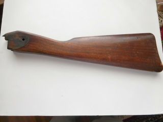 Antique Vintage Daisy Model 25 Bb Gun Straight Wood Stock For Early Variants