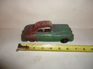 Vintage Hubley 465 Buick Convertible Die Cast Kiddie Toy Car Movable Hard Top