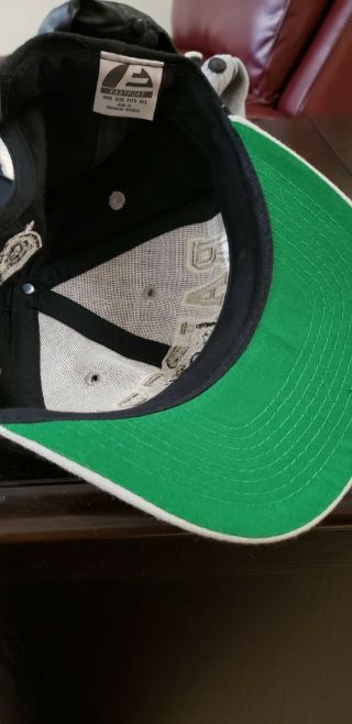 Vintage Oakland Raiders SnapBack Hat Cap 90s Eastport 3