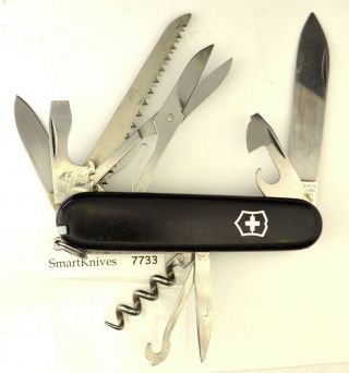 Victorinox Huntsman Swiss Army Knife (black) -,  Very Good 7733