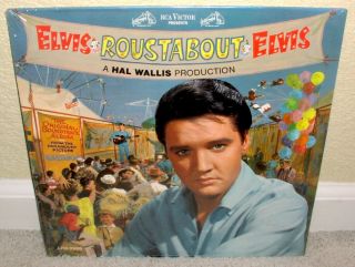 Elvis Presley Roustabout Lp Mono 1st Press Rca Victor Lpm - 2999