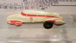 Gescha Us Zone Germany Tin Toy Race Car Auto Union Very Rare 3