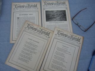 Seventh - Day Adventist Review & Herald Vintage 7th Sda Church Newspaper 6 - 1935