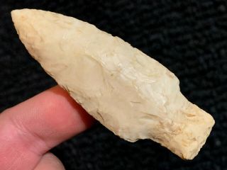 Outstanding Kramer Point Madison Co. ,  Il.  Authentic Arrowhead Artifact M919