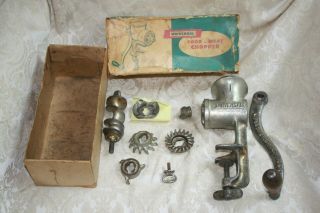 Vintage Universal Food And Meat Chopper No.  2 Landers,  Frary & Clark