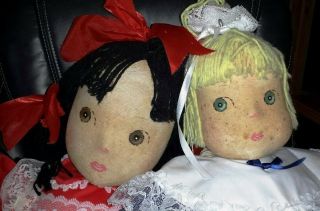 Vintage Store/display 28 " Mannequin Dolls Size 2 Dresses