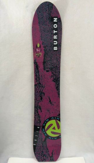 Og Vintage 91/92 Burton Craig Kelly Micro Air Snowboard - - - A Beauty - - -