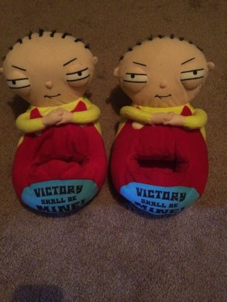 Stewie Griffin Slippers Family Guy Size 7/8 Unisex