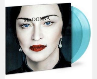 Madonna Madame X Translucent Blue Vinyl 2lp Usa Exclusive