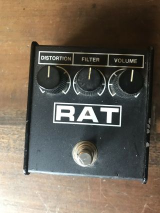 Vintage 1992 Proco Rat Distortion Pedal.