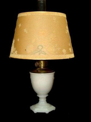Aladdin Florentine Vase Lamp Model 12 W/ Whip - O - Lite Shade,  Authentic