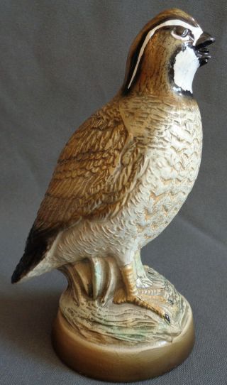Vintage Scott Prod.  Inc Metal Bottle Opener Hand Painted Quail Bird Newark Usa