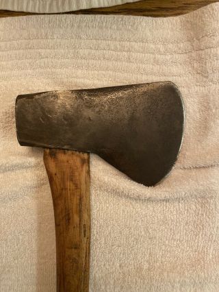 RARE OLD ANTIQUE PLUMB VICTORY AXE NATIONAL PATTERN HATCHET TOOL 3