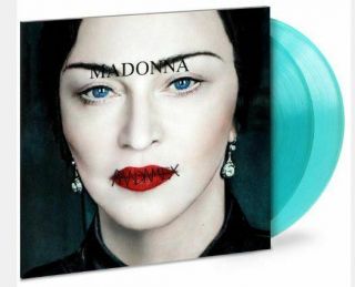 Madonna Madame X Translucent Blue Vinyl 2lp Usa Exclusive Lp Record