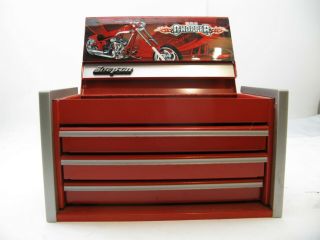 Snap - On The Chopper Mini Micro 3 Drawer Tool Box Limited Edition Toolbox Snapon
