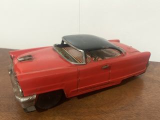 Vintage Tin Toy Car Friction Made In Japan Chevy Antique