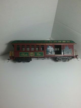 Thomas Kinkade Christmas Express Train STUDIO CAR Red 3
