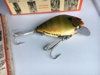 Vintage Heddon Punkinseed Fishing Lure 740 ROB In Proper Box 3