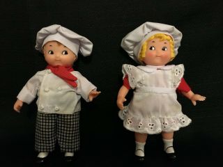 Vintage Fibre CAMPBELL SOUP KIDS Collector Dolls 1995 5 Inch with Clothes 2