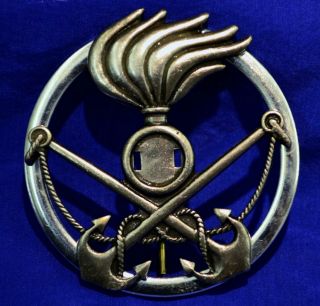 Italian Military Surplus Item - Naval Carabinieri (police) Hat / Beret Badge