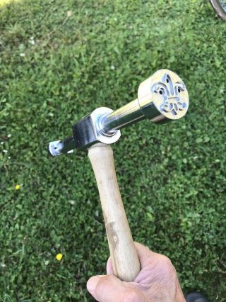 Vintage Canadian Log Marking Hammer