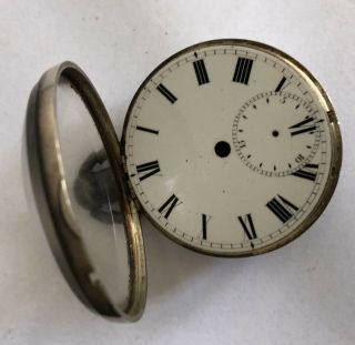 Early 19th Century Fusee Pocket Watch London England Solid Silver