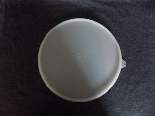Vintage Tupperware Round Seal 1203 - 2 Replacement Part Lid W Clear Sheer