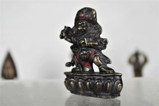 Fantastic Early Antique Tibetan/Chinese Bronze Buddha 3