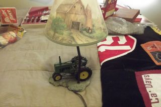 John Deere Tractor Lamp With Shade 15 Inches High From 1999 In