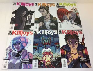 True Lives Of The Fabulous Killjoys Comics 1 2 3 4 5 6 Full Set Gerard Way