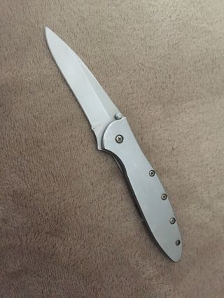 Kershaw Leek Pocket Knife 1660 3 " Sandvik 14c28n