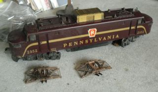 Vintage Post - War O Scale Lionel 2352 Pennsylvania Rr Ep5 Locomotive