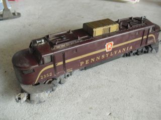 Vintage Post - War O Scale Lionel 2352 Pennsylvania RR EP5 Locomotive 2