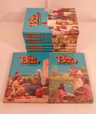 The Blble Story 1975 Edition By Arthur S.  Maxwell Volumes 1 Thru 10