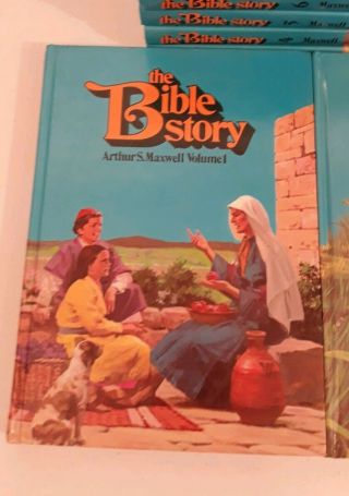 The Blble Story 1975 Edition By Arthur S.  Maxwell Volumes 1 Thru 10 2