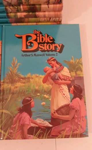 The Blble Story 1975 Edition By Arthur S.  Maxwell Volumes 1 Thru 10 3