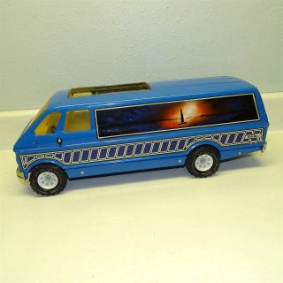 Vintage Tonka Custom,  Conversion Van,  Truck,  Pressed Steel Toy Vehicle