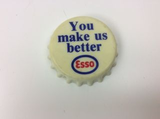 Vintage Advertising Bottle Opener - Esso You Make Us Better