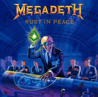 Megadeth Rust In Peace 4th Album 180g Limited Capitol Records Vinyl Lp