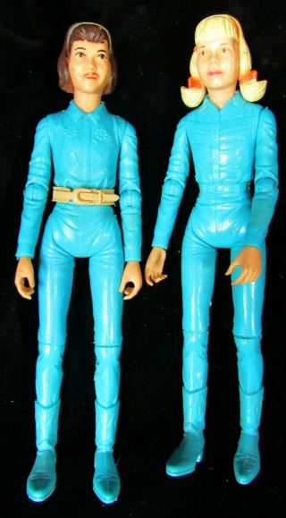 Vintage Janice & Josie Action Figures From Louis Marx Toys Best Of The West