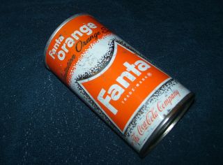 Fanta Orange Soda Can Coca Cola Co Coca Cola Bottlers Atlanta Georgia Steel