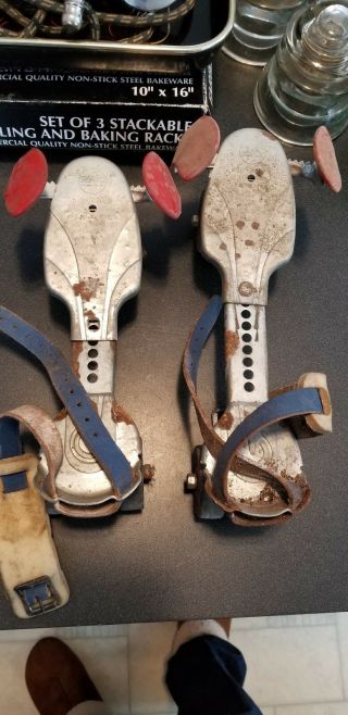 Old Vintage Sears Roebuck Roller Skates Adjustable Size 610 23119 Collectible