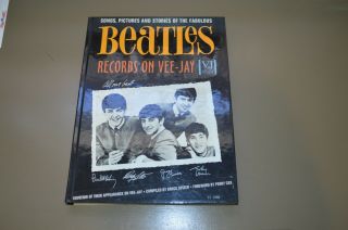 Bruce Spizer Book Songs Pictures And Stories Of The Fabulous Beatles On Vee - Jay