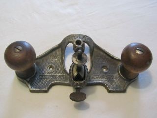 Vintage Stanley No.  71 Router Plane Made In Usa.  Pat.  9 - 10 - 07