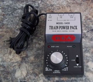 Vintage R.  E.  A G Scale Model Train Power Pack Transformer Controller Model 5400