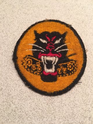 Vintage Ww2 Us Army Tank Destroyer Battalion Military Patch Rare