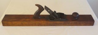 Antique Stanley Liberty Bell Transitional Hand Plane Jointer No.  132 - 26 " Long